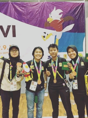 Mahasiswa STAI Bumi Silampari Lubuklinggau Raih Medali Perunggu di Pomnas XVI 2019